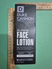Duke Cannon Oil Control FACE LOTION  Men Matt...