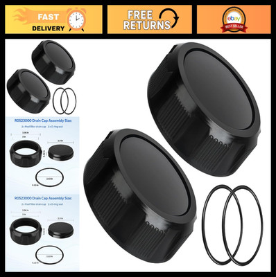 R0523000 Pool Filter Drain Cap for Zodiac Jandy DEV Series D.E Filter CS CV and