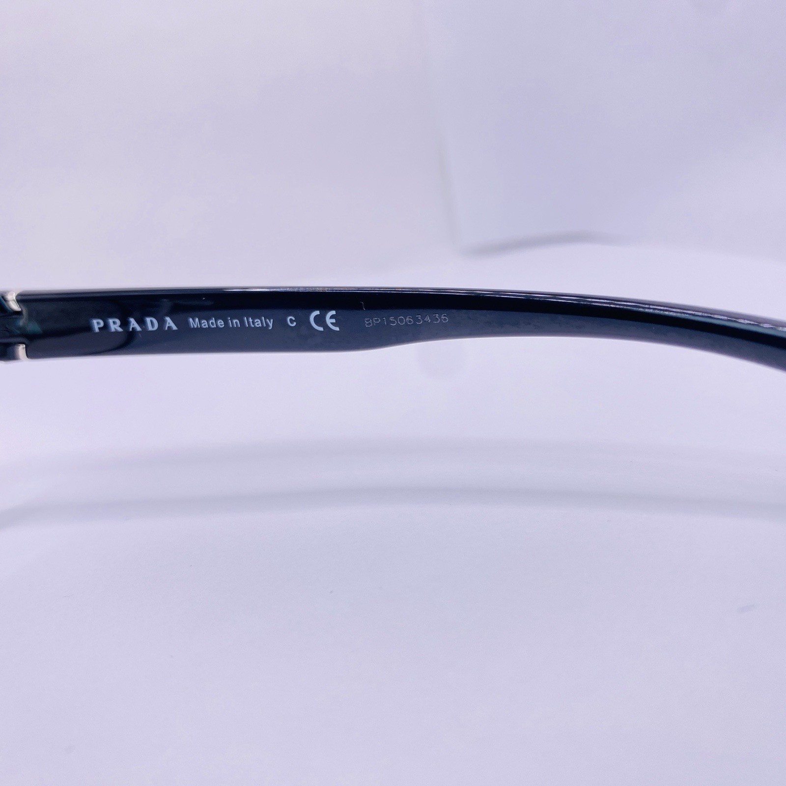 Prada Eyeglasses Frames VPS 01E 1AB-1O1 54 [] 16 145 Red Black Authentic thumbnail 5