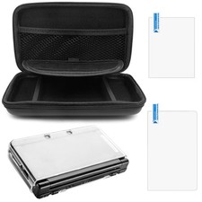 Protective Carrying Case Compatible NEW 3DS XL, with Hard Cover and 2 pcs Scr...