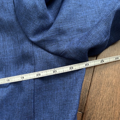 Giacca blazer Le Suit Essentials donna taglia 16 blu royal tweed nuova - Foto 18 di 22