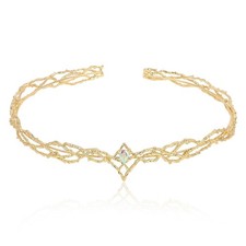 ANBALA Rhinestone Fairy Crown for Women Crystal Elf Crown Silver/Gold Circlet Co