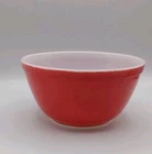 Vintage Pyrex Red Nesting Bowl 402 1.5qt Glossy Red