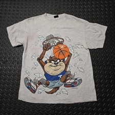 vintage looney tunes taz tazmanian devil changes shirt All Over Print large
