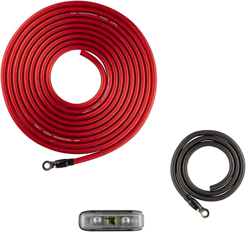 Bausatz Cableado Amplificador AK4 4 Gauge CCA 1200W Radio Subwoofer Parlantes - Bild 5 von 12