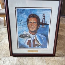 Joe Montana lithograph, Hall Of Fame, /3000 Auto & Signed By Joe Montana To Dave