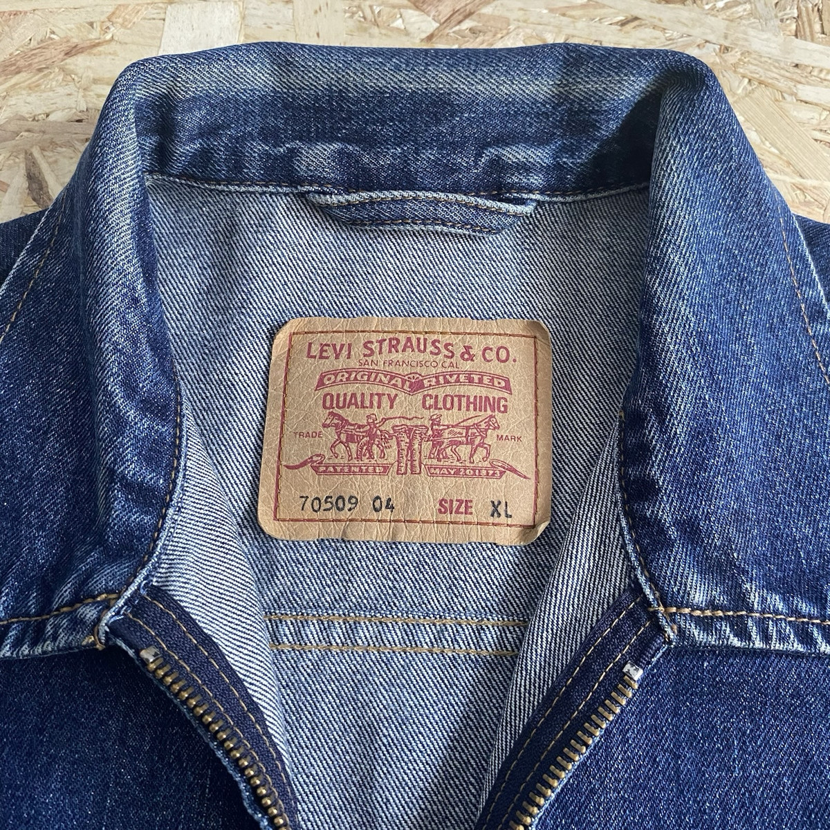 Levi's 70509 04 Mens Denim Jacket Vintage 98 Indigo Wash Levi's 70509 04 Mens Denim Jacket Vintage 98 Indigo Wash