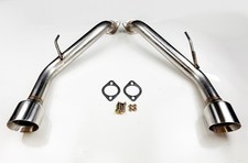 Axle Back Double Wall Dual Tips Muffler Delete Exhaust For Infiniti Q50 2014-24