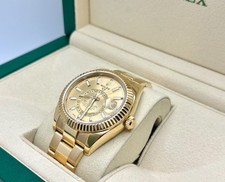 Rolex Sky Dweller 326938 42mm Champagne Dial 18K Yellow Gold Box Paper 4