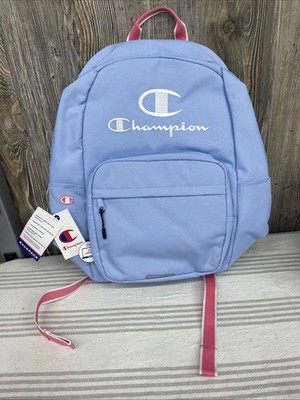 Champion Estate Backpack Light Blue Pink Laptop School Travel Bag Champion Estate Backpack - Light Blue - Walmart.com main image 4