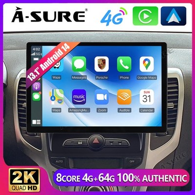 13.1'' 2K 4+64G Android 14 CarPlay Autoradio GPS NAVI Für HYUNDAI IX20 2010-2019