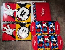 Vintage Mickey Mouse "Film Reel" Gift Boxes from The Disney Store Lot of 5 Mixed