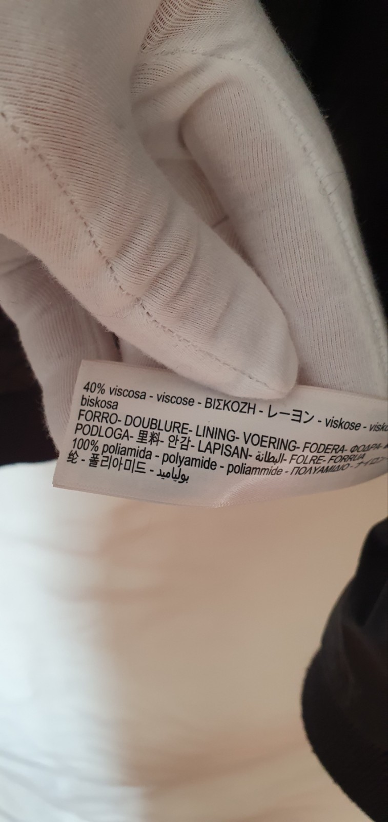 Massimo Dutti Quilted Bomber Jacket Black Size L Fits M New Without Tags thumbnail 10