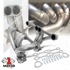 J2 For 23-49 Street Rod Chevy Sbc Stainless Steel Exhaust Manifold Hugger Header J2 For 23-49 Street Rod Chevy Sbc Stainless Steel Exhaust Manifold Hugger Header