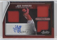 2022 Absolute Tools of the Trade 3 Swatch Signatures /199 Jose Garcia Auto 07qr