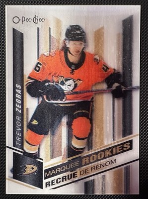 21/22 O-pee-chee Trevor Zegras Marquee Rookie 3d Rare! *see Details And Pictures