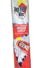 NOS Indian Chief Vintage Top Flite Kites 48in Wingspan SEALED