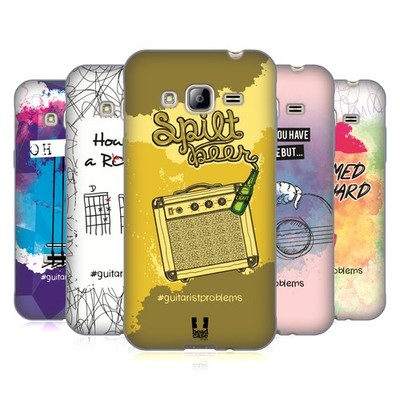 HEAD CASE DESIGNS GUITARIST PROBLEMS SOFT GEL CASE FOR SAMSUNG PHONES 3