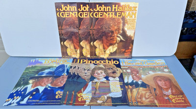 VTG Rare ''Once Upon A Classic'' Bill Bixby PBS McDonalds Sponsor Poster Lot of 20