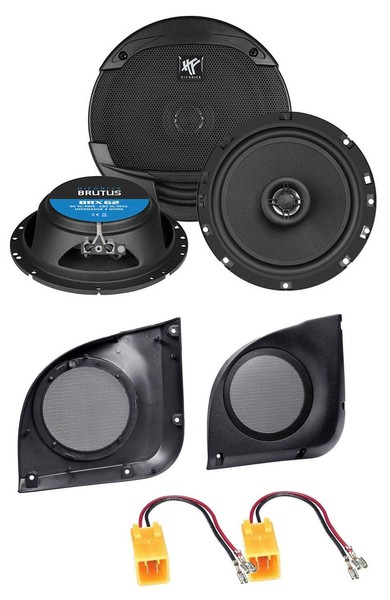 Hifonics 180Watt 16,5Cm 2-Wege Lautsprecher FüR Fiat Punto 99-07 FronttüR Auto B-image
