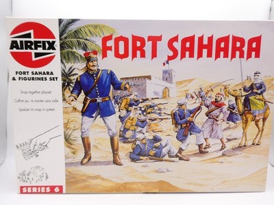 1:72 Airfix 06701  /  Fort Sahara inkl. Figuren  /  unbespielt in OVP