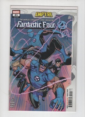 Fantastic Four #21 (2020) Return of FF as seen #347, Marvel Comics