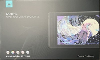Huion Kamvas Pro 16 (2.5K) Graphics Tablet USB-C Creative Pen Display