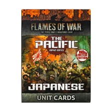 Battlefront FoW WWII Japan 15mm Pacific - Japanese Unit Cards New