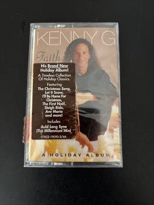 NEW Kenny G Faith A Holiday Album Cassette Tape 1999 Arista Factory Sealed