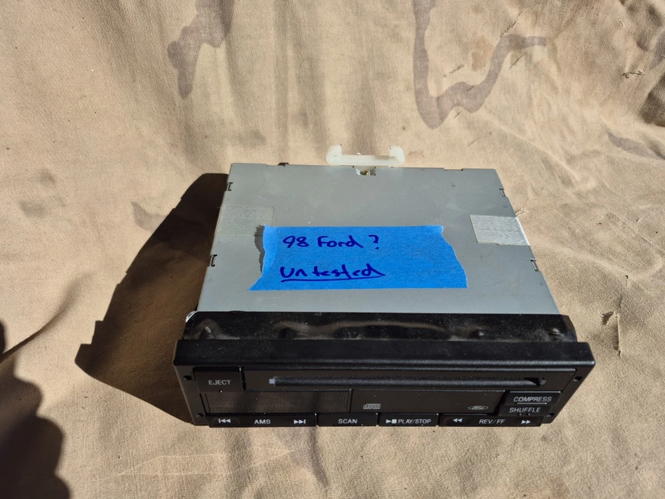 Ford Mustang Mercury Sable Taurus 1993-2000 reproductor de CD SONY F8ZF-19B160-AB Foto 3 de 4