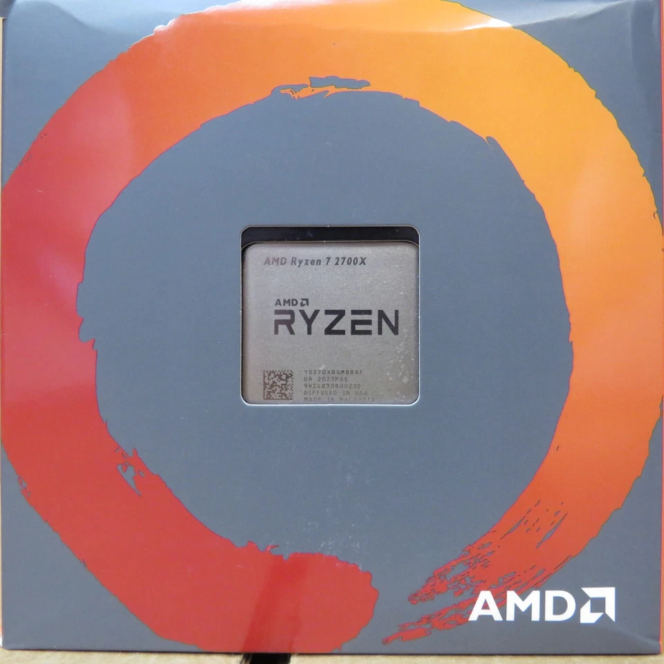 New AMD Ryzen 7 Model 2700X w/Zen+ (12nm) Architecture and 8 cores / 16 threads - Image 2 of 4