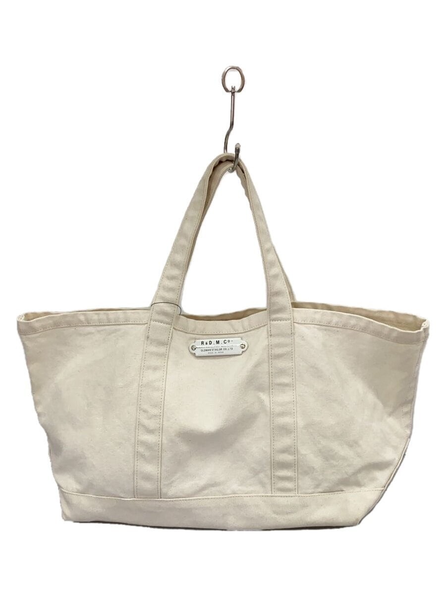 R&D.M.Co Oldmans Tailor Canvas Tote Bag White Plain
