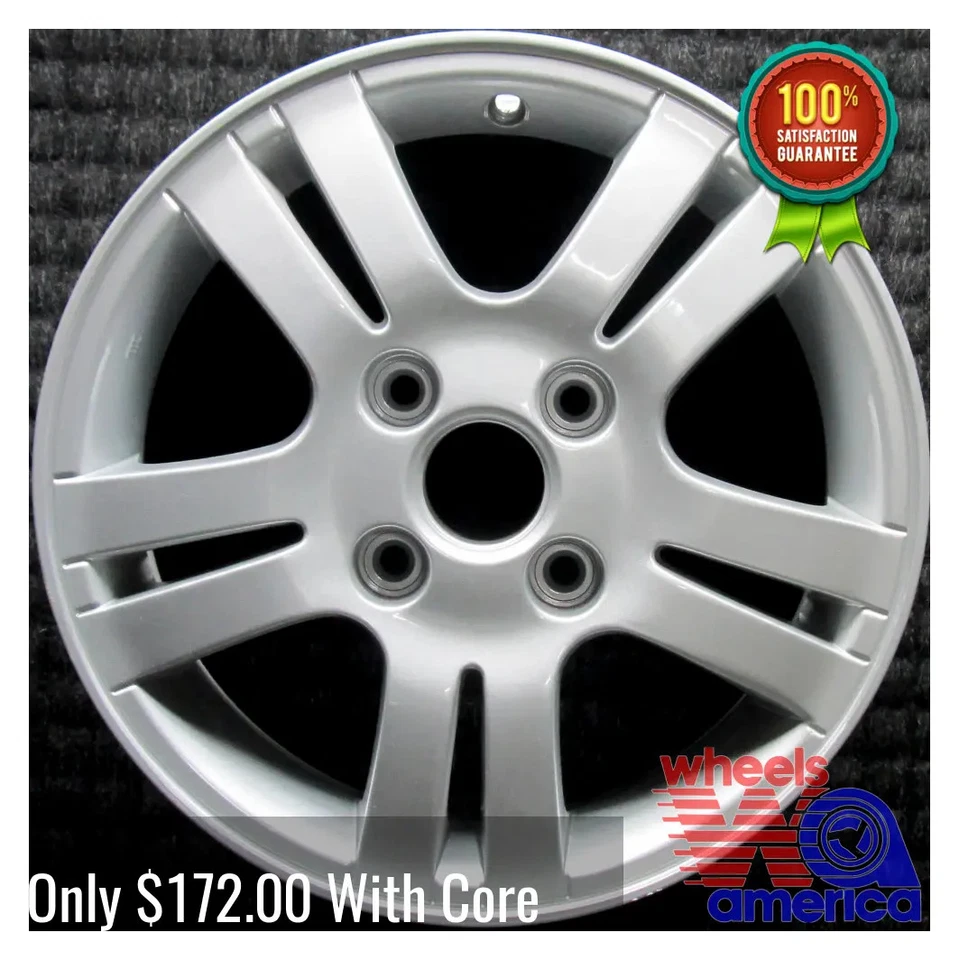 Wheel Rim Suzuki Forenza Reno 15 2006-2008 4321085Z30 4321085Z50 OEM OE 72691 - Image 2 of 4