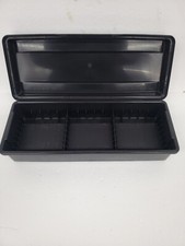 Vintage Cassette Storage Box Holds 15 Cassette Tapes