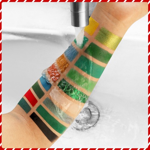 Christmas Makeup Palette 18 Color Highly Pigmented Red Green Eyeshadow Makeup - Picture 9 of 11