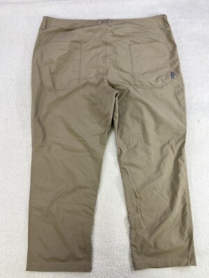 Mountain Hardwear Hiking Outdoor Nylon Pants Khaki Tan Mens Size