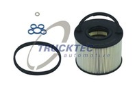 Trucktec Automotive Kraftstofffilter Filtereinsatz FüR VW Touareg 3.0 V6 TDI