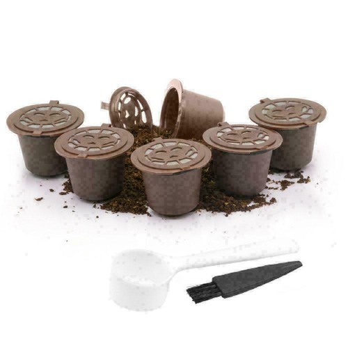 4pcs Refillable Reusable Coffee Filter Capsules Pods Best For Nespresso Sell - Picture 7 of 12