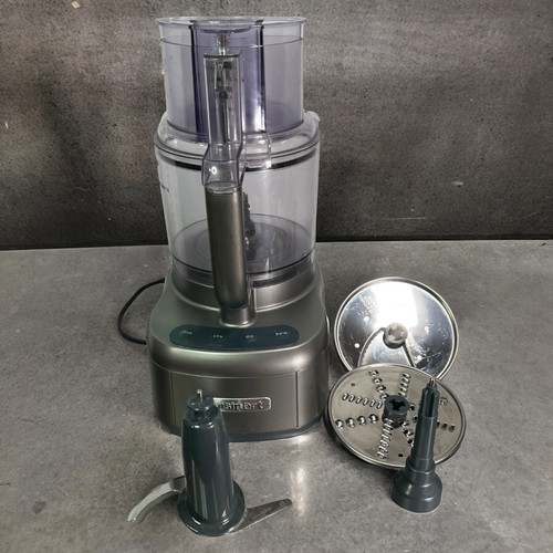 Cuisinart Elemental 11 Cup Food Processor Silver With Accessories 