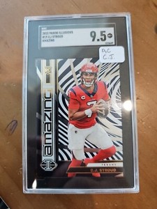 2023 Panini Illusions #19 CJ Stroud Amazing SGC 9.5 Mint Rc Rookie