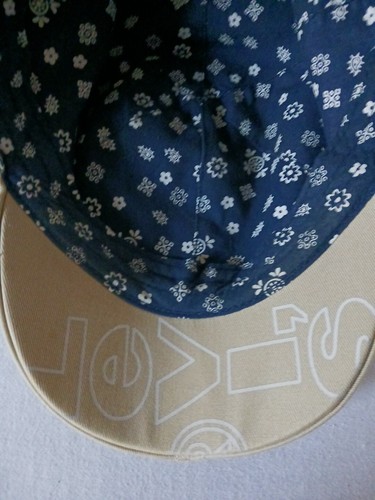 Levis Khaki Flat Cap Newsboy Cabbie Gatsby Hat Size M/L 100% Cotton Tan - EUC - Picture 9 of 11
