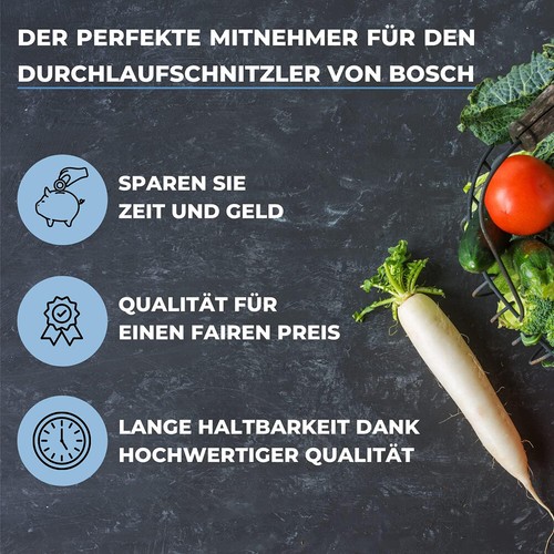 Durchlaufschnitzler Mitnehmer für Bosch Küchenmaschine MUM4 091027 00091027 MUZ4 - Bild 12 von 16