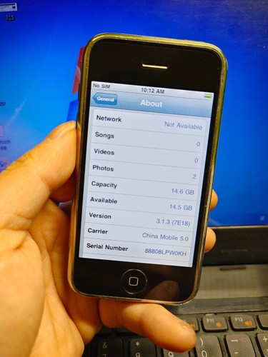 Apple iPhone 1st Generation-16GB-Black UNlocked 2G(AT&T)A1203(GSM)Good condition - 第 8/9 張圖片