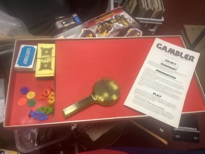 The Gambler 1977 Board Game Parker Brothers Complete