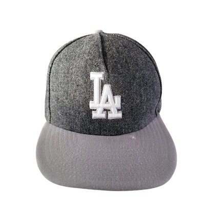 New Era LA Dodgers Mütze grau Snapback - M/L verstellbar