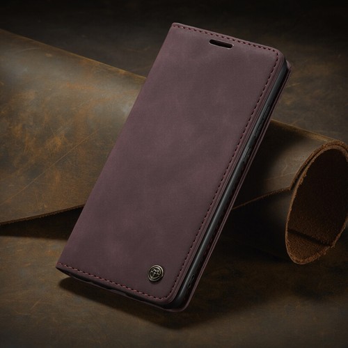 Magnetic Wallet Case Leather Flip Cover for Huawei P Smart/Mate 30/Mate 60 Pro - Picture 3 of 24