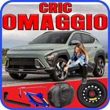 Notrad Ruotino 5-Loch 16 Für Hyundai Kona Mit Wagenheber + Schlüssel Tasche