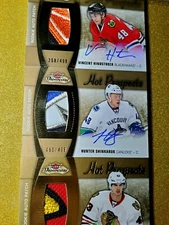 2015-16 Fleer Showcase White Hot Red Hot Prospects Autograph Rookie Patch Auto