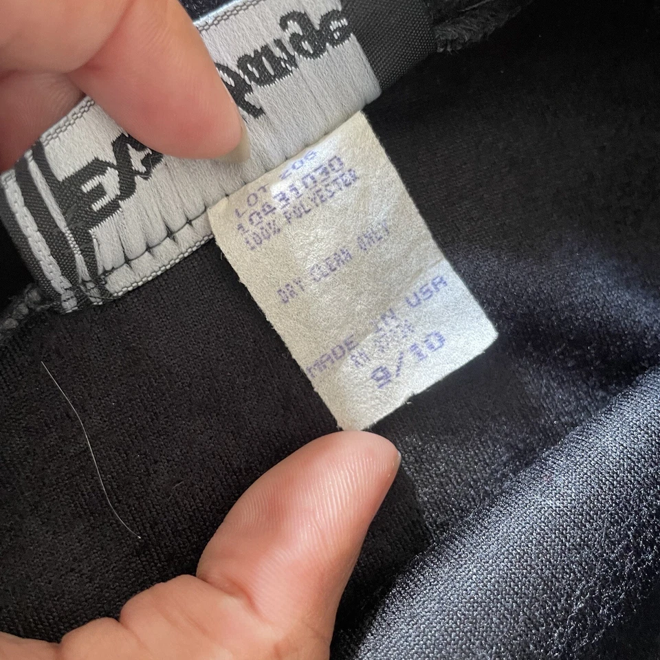 Vintage Whimsigoth Exact Change Midi Skirt Womens 9/10 Black Burnout Velvet Rose - Image 4 of 4