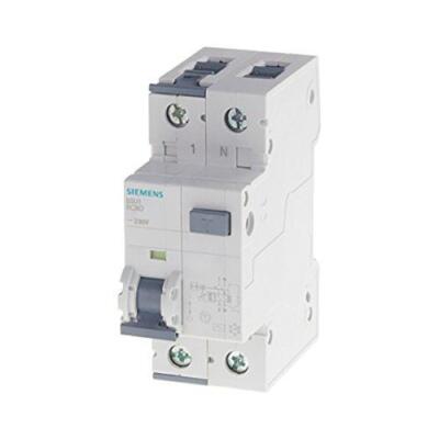 Siemens RCBO-Unterbrecher 5SU1356-6KK13 - 2P, 1P+N, 13 A, 230 V AC, 30 mA, 6 kA